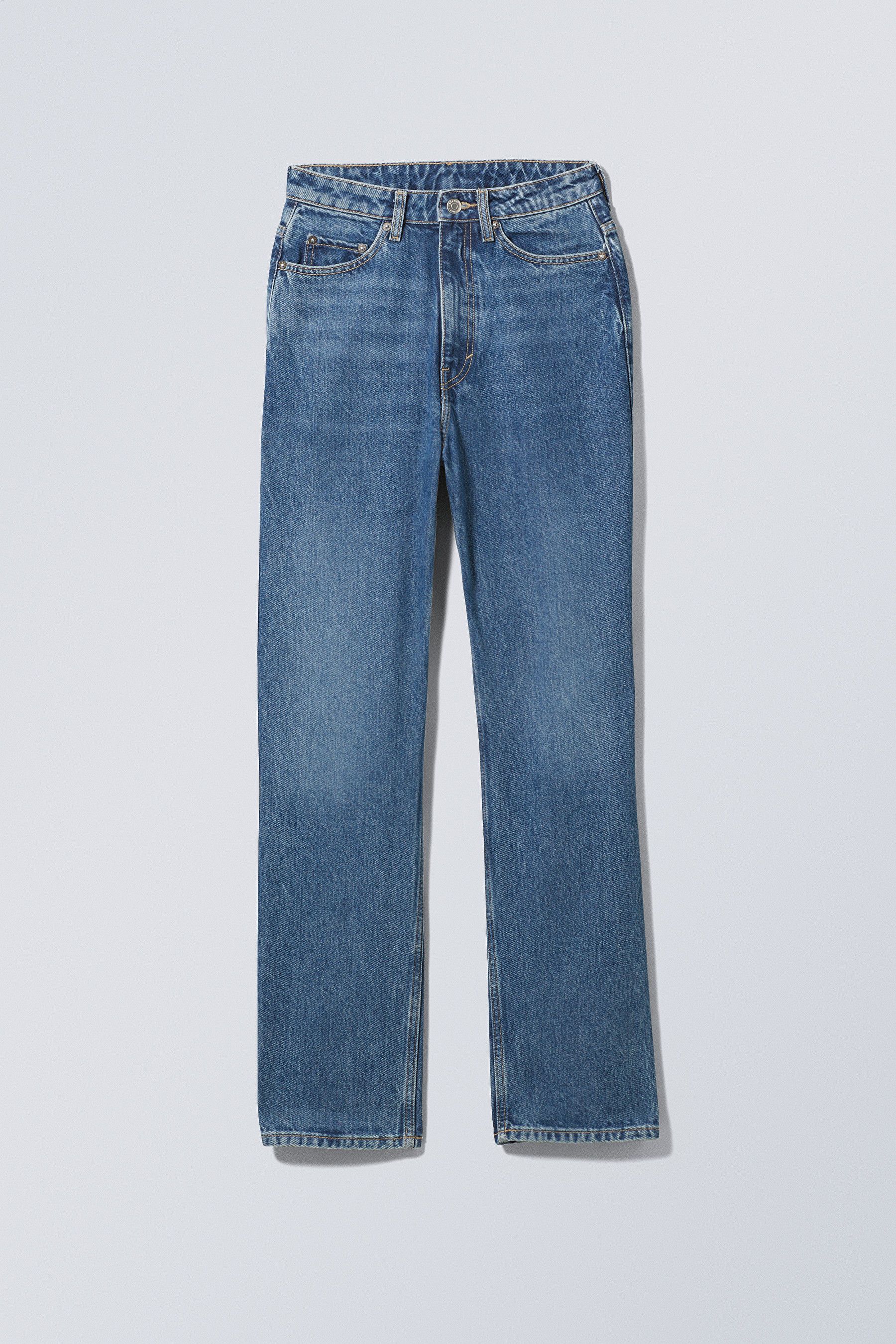 Rowe Extra High Straight Jeans | Weekday