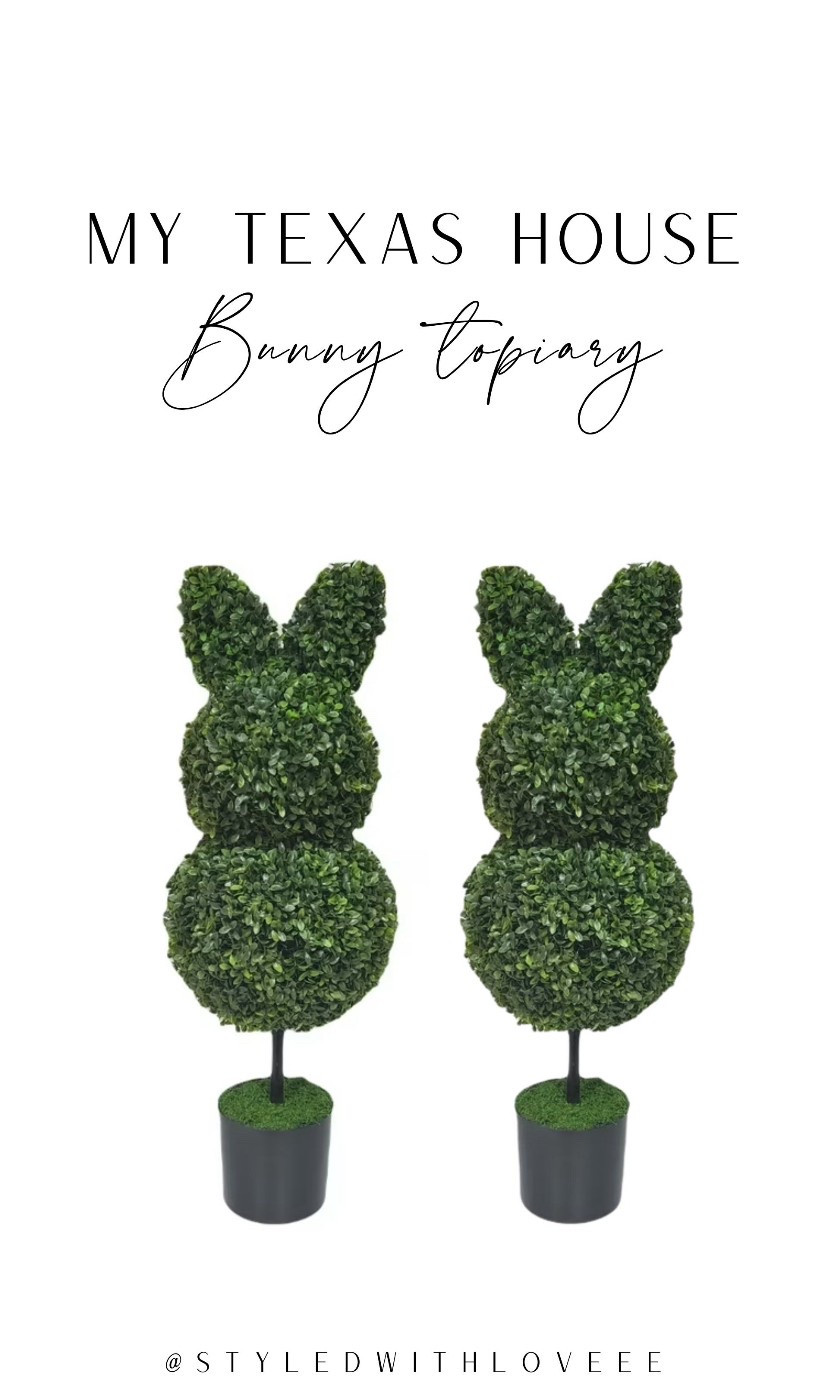 Viral Bunny Topiary at Walmart! 

 #LTKSeasonal #LTKFindsUnder50 #LTKFindsUnder100

#LTKFindsUnder50 #LTKParties #LTKU