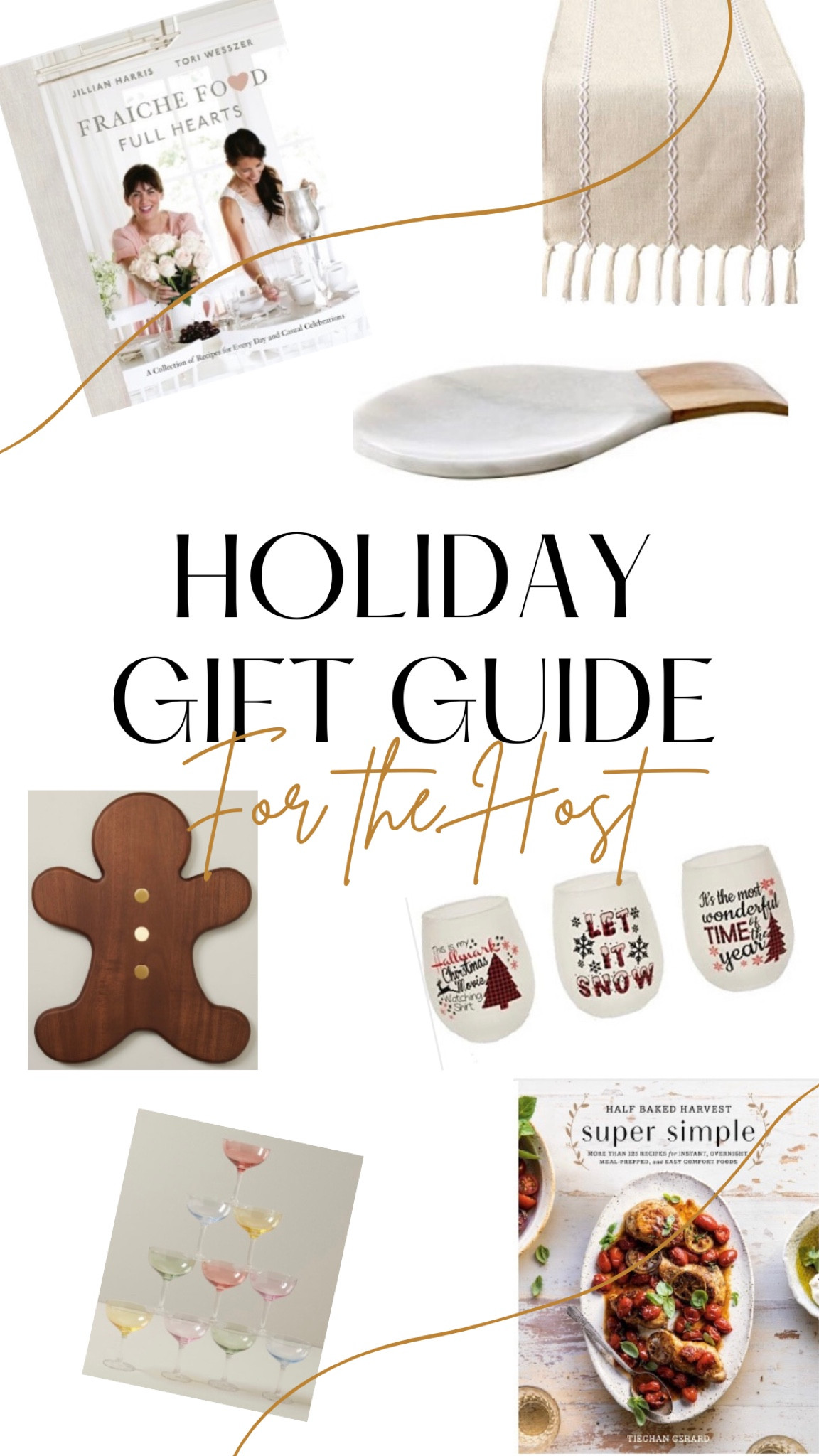 The ultimate holiday gift guide for the host or hostess! As someone who loves hosting, I can be the first to tell you these gifts are a hit every time! The best cook books, glassware for entertaining, and some festive kitchen gadgets. 

#LTKHoliday #LTKGiftGuide #LTKSeasonal