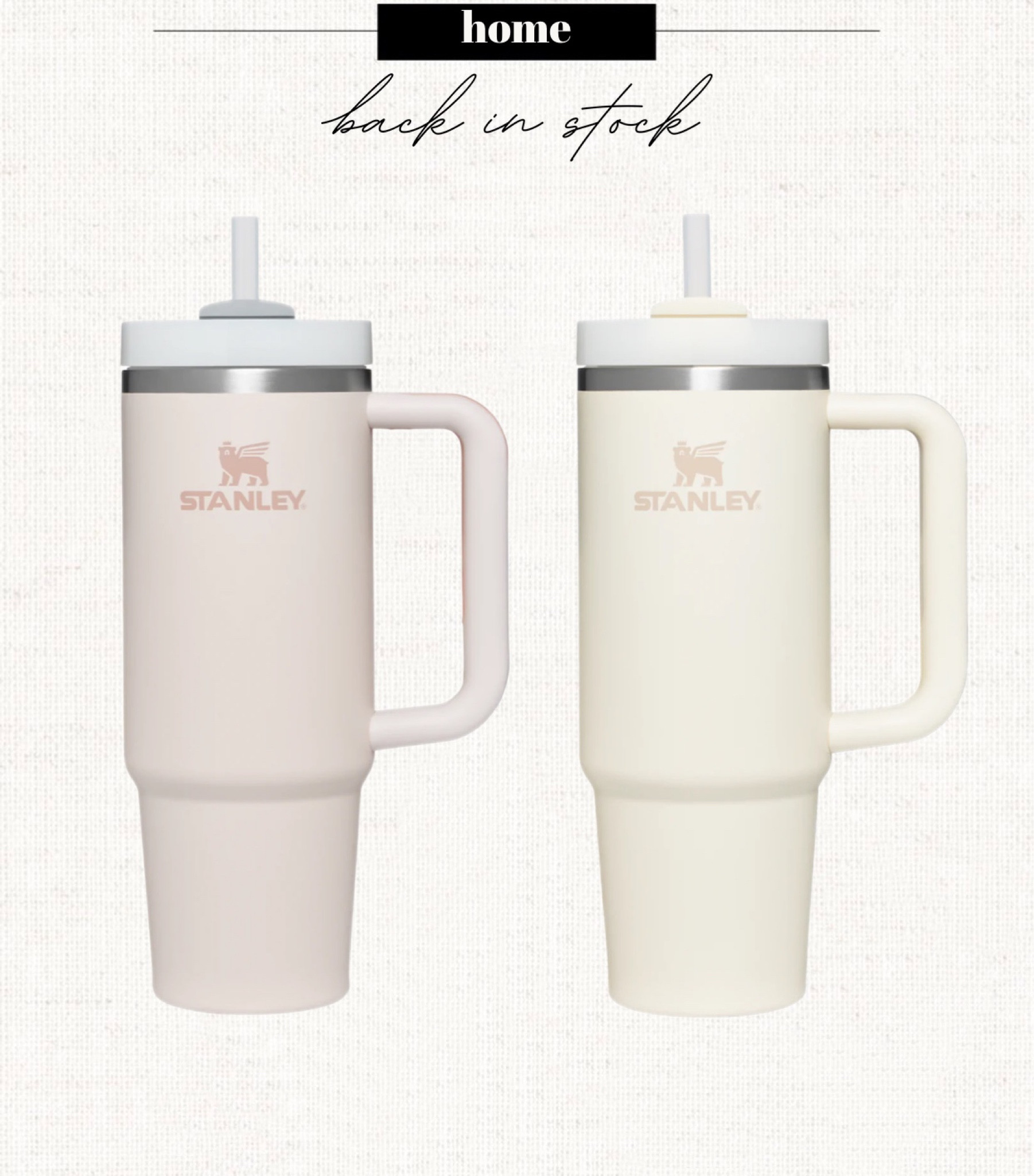 Stanley Cup back in stock!

#LTKunder100