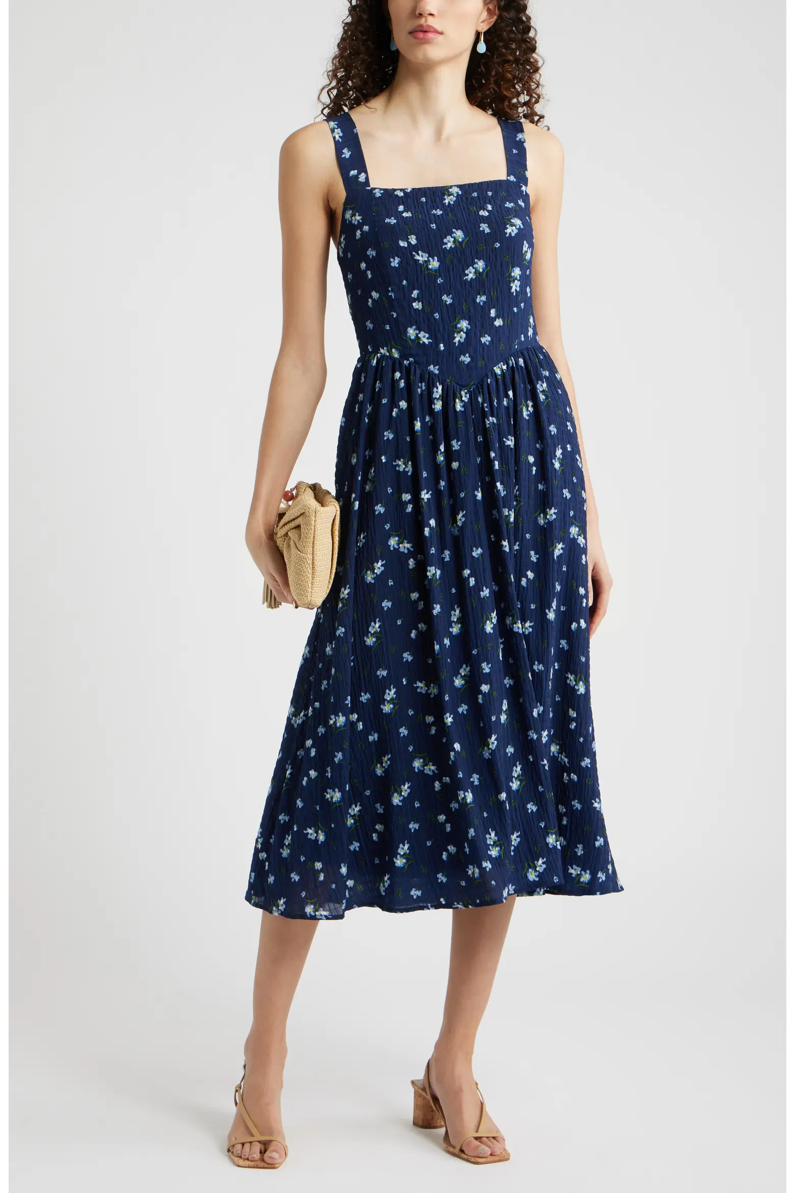 Floral Sleeveless Fit & Flare Sundress (Women) | Nordstrom | Nordstrom