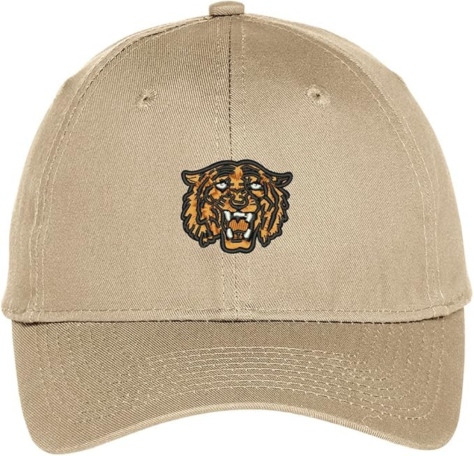 Trendy Apparel Shop Tiger Face Embroidered Adjustable Baseball Cap | Amazon (US)