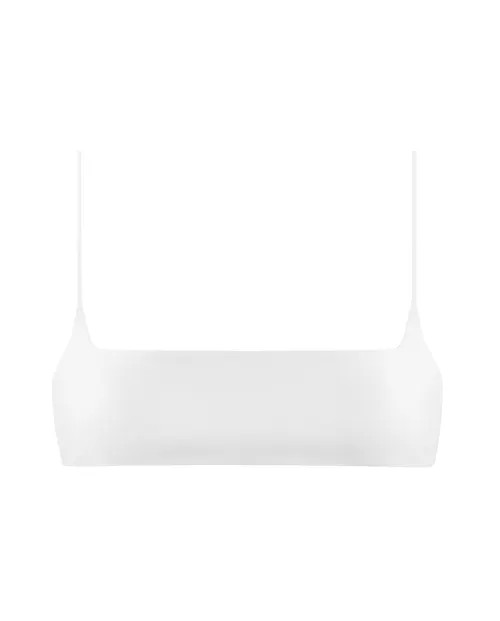 White Square Crop | Ark Swimwear