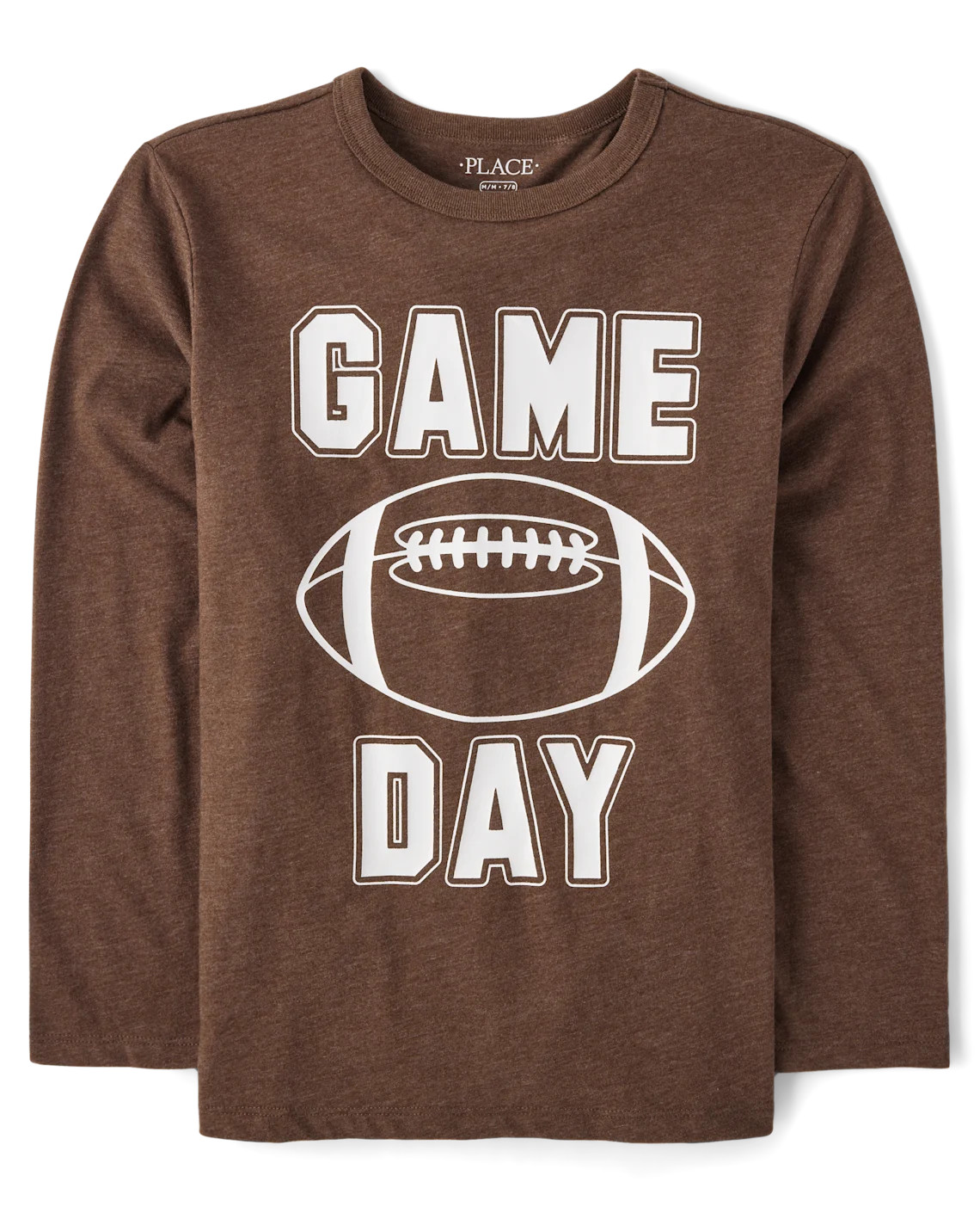 Boys Football Game Day Graphic Tee - brown | The Children's Place