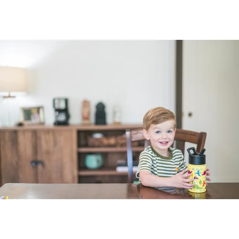 Simple Modern 18 Ounce Summit Kids Water Bottle Thermos with Straw Lid - Vacuum Insulated 18/8 St... | Walmart (US)