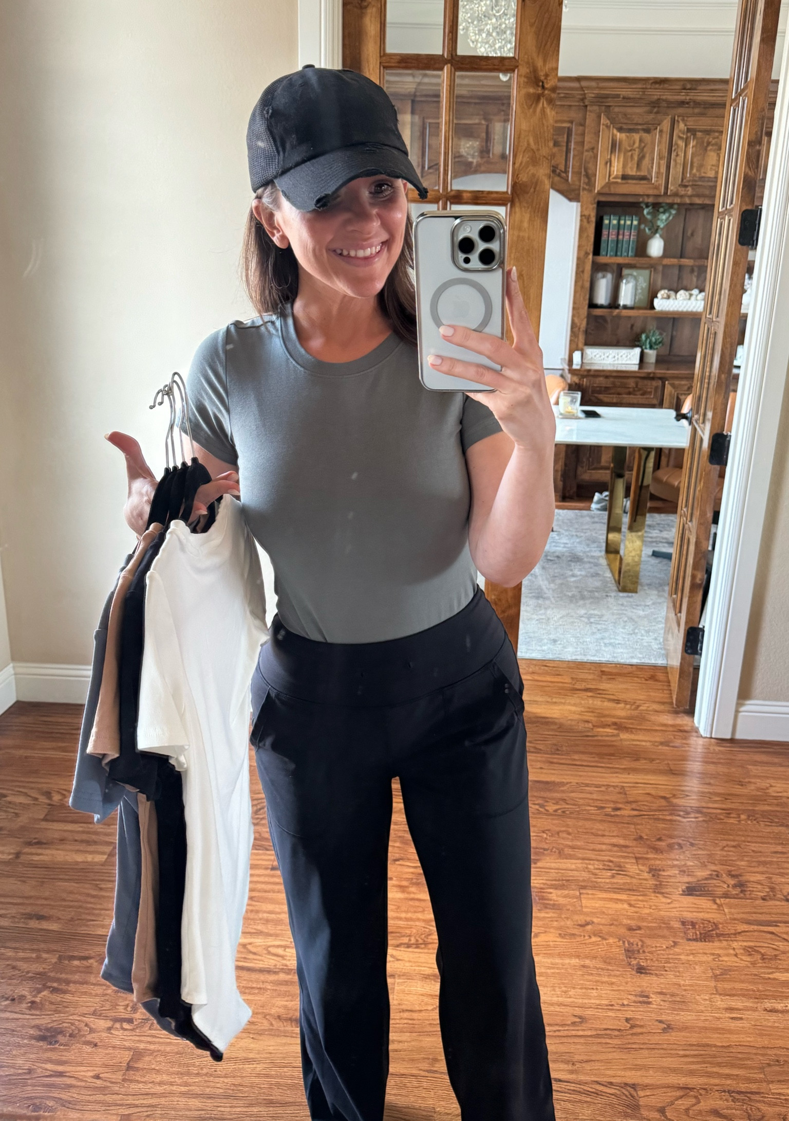 This Amazon bodysuit set is SO SOFT and a great staple for your wardrobe! I did size up on these because I didn’t want the bottom portion to pinch me in any way. When these go on sale they are around $8 per top!

#LTKsalealert #LTKfitness