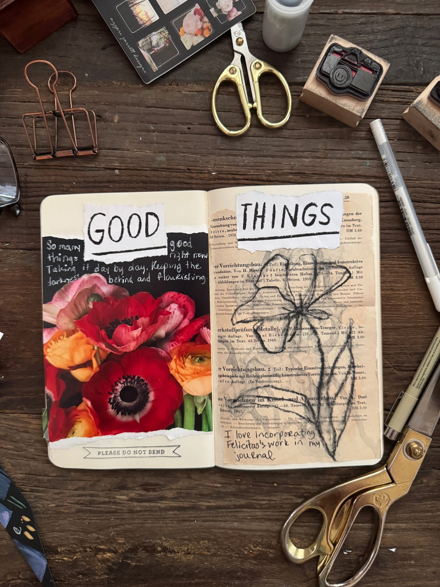 Art journaling ❤️