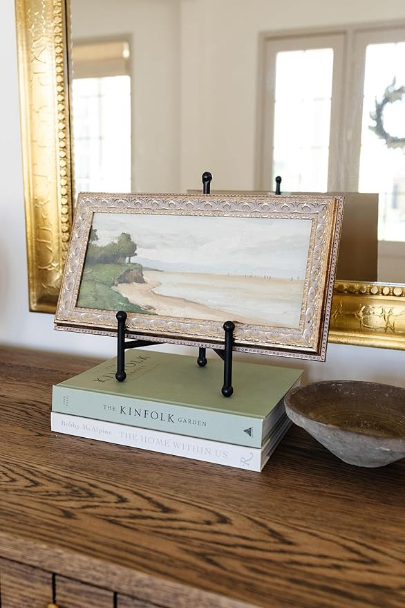 Petal Lane Beach Wall Art - Framed Antique Decor - Make Your Own Gallery Wall Frame Set - Dark Ac... | Amazon (US)