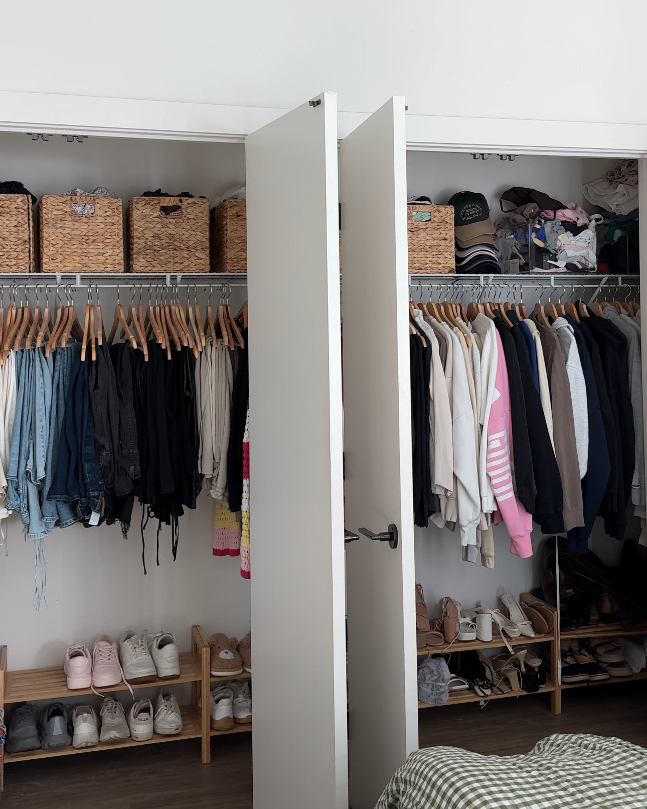closet organization details
