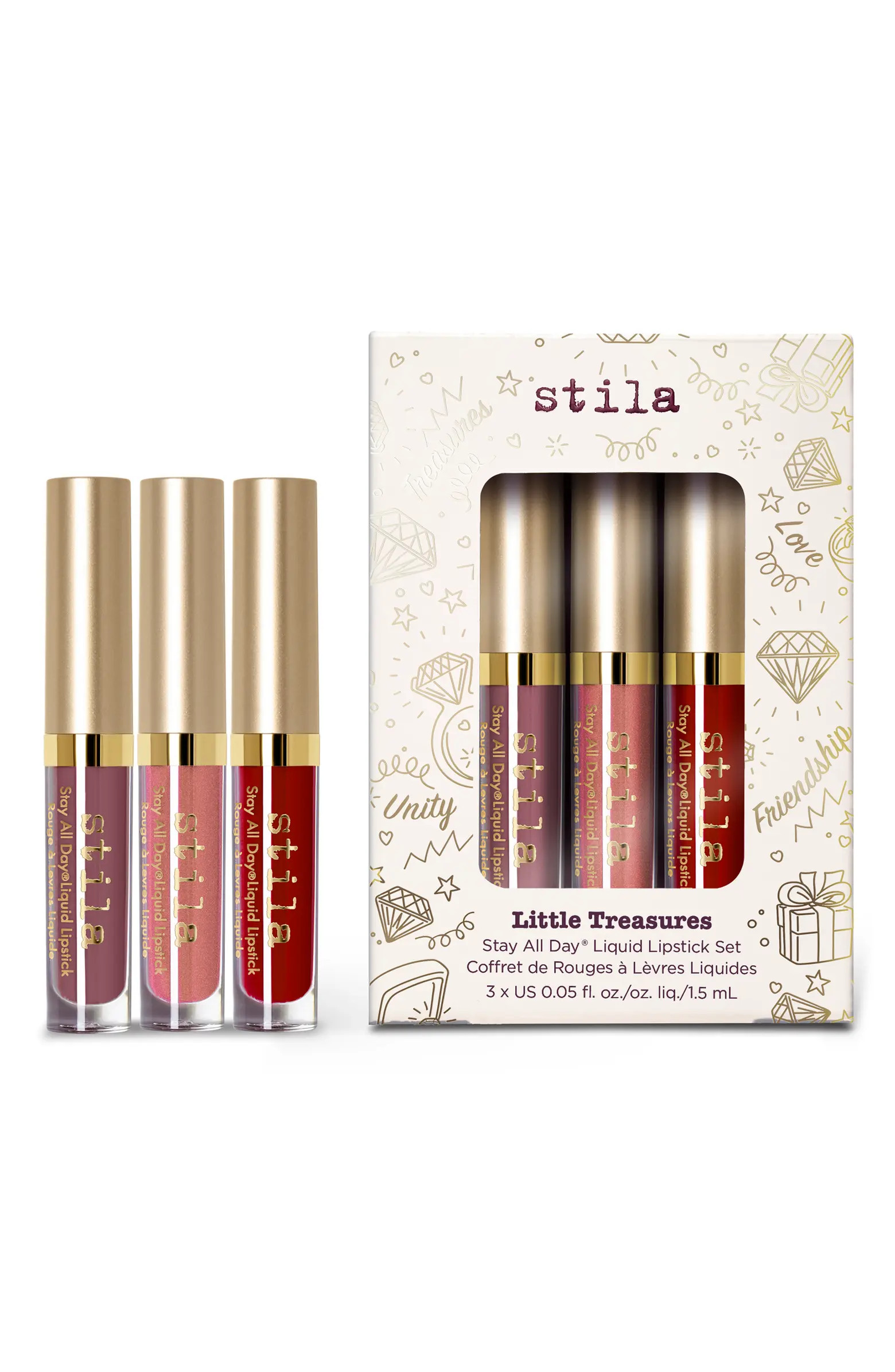 Stila Little Treastures Stay All Day® Liquid Lipstick Set USD $36 Value | Nordstrom | Nordstrom