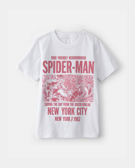 Boys \u00a9Marvel Spider-Man Graphic Tee - White | Carter's Inc
