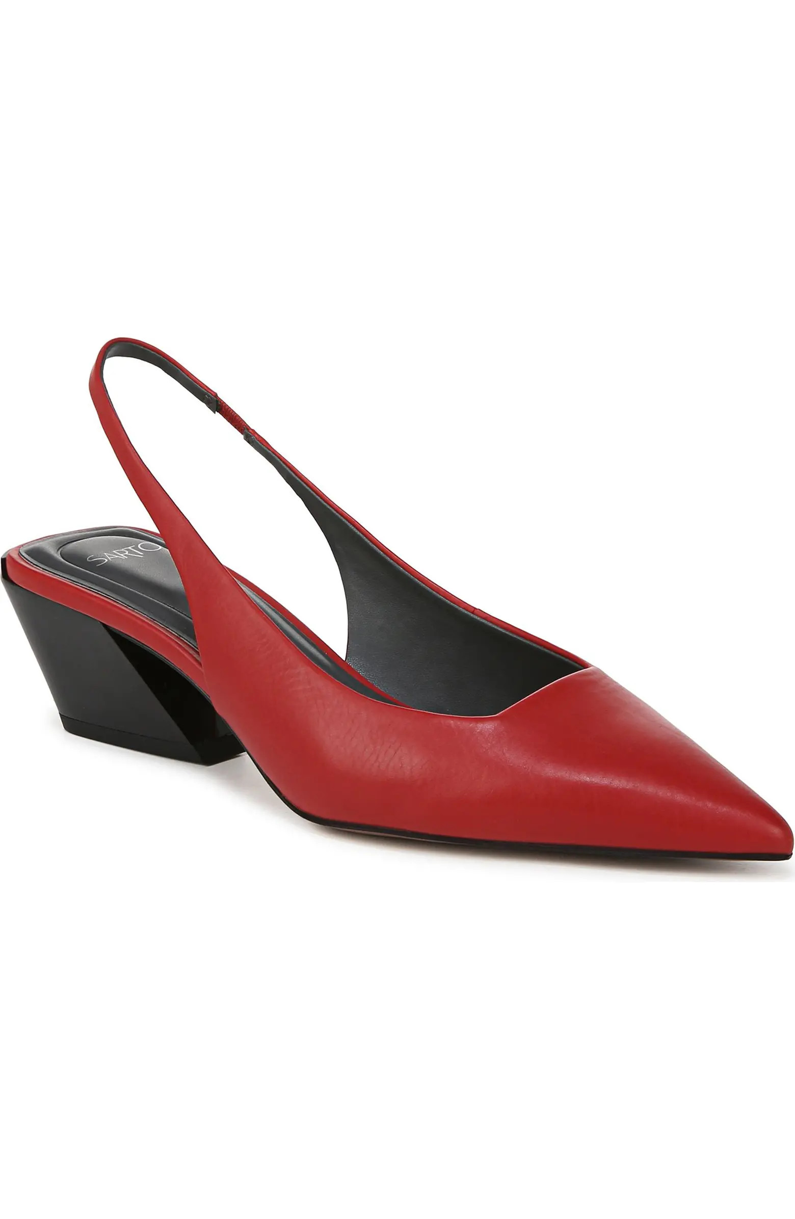 SARTO by Franco Sarto Gena Slingback Pointed Toe Pump (Women) | Nordstrom | Nordstrom