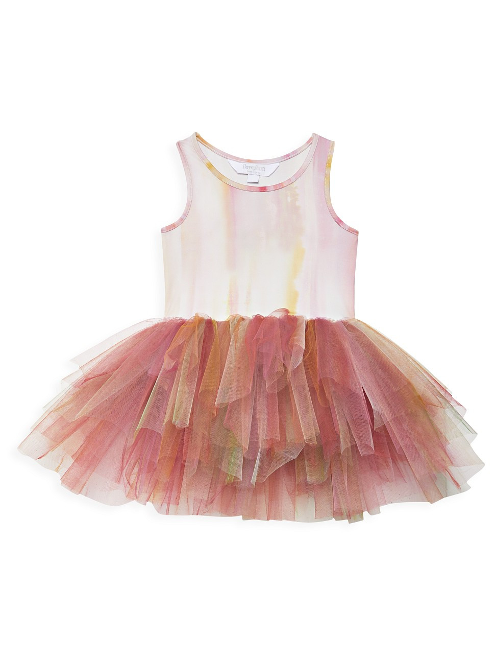 I Love Plum Little Girl's & Girl's B.A.E. Watercolor Tutu - Pink - Size 4 | Saks Fifth Avenue