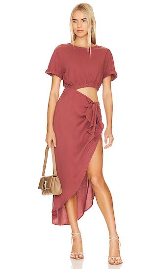 Rae Maxi in Redwood | Revolve Clothing (Global)