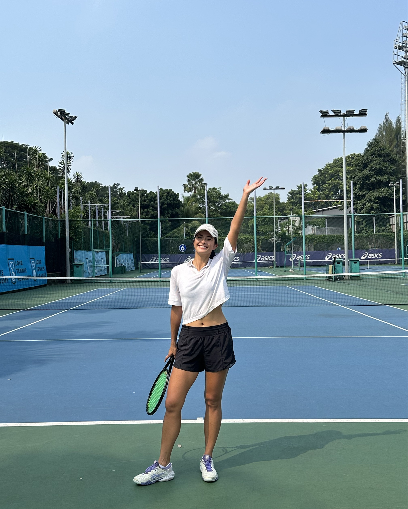 Recently loving this fit. So comfy and breezy. #LTKtennis #tennis #exercise 