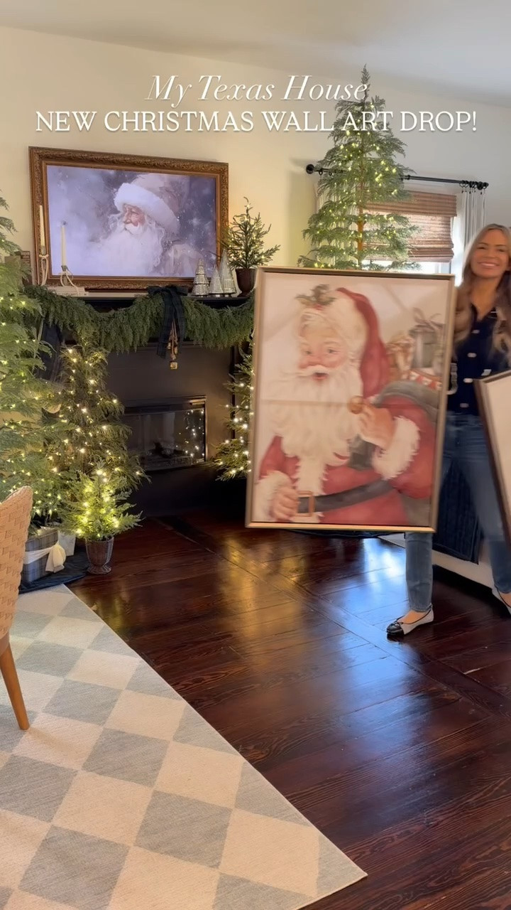LOVE how some holiday wall art transforms my home for Christmas!!

#LTKSeasonal #LTKHome