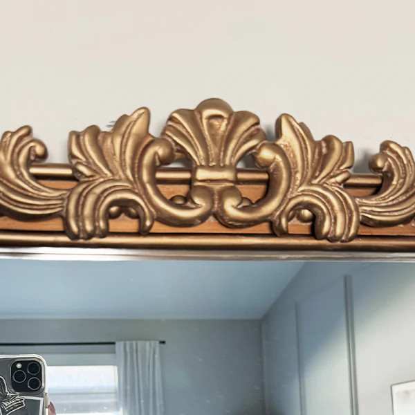 Antique Inspired Ornate Gold Mirror - Decor Steals | Decor Steals