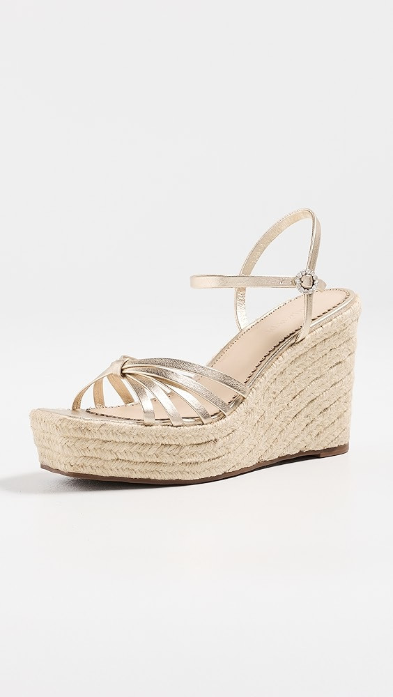 Helen Metallic Espadrille Wedges | Shopbop
