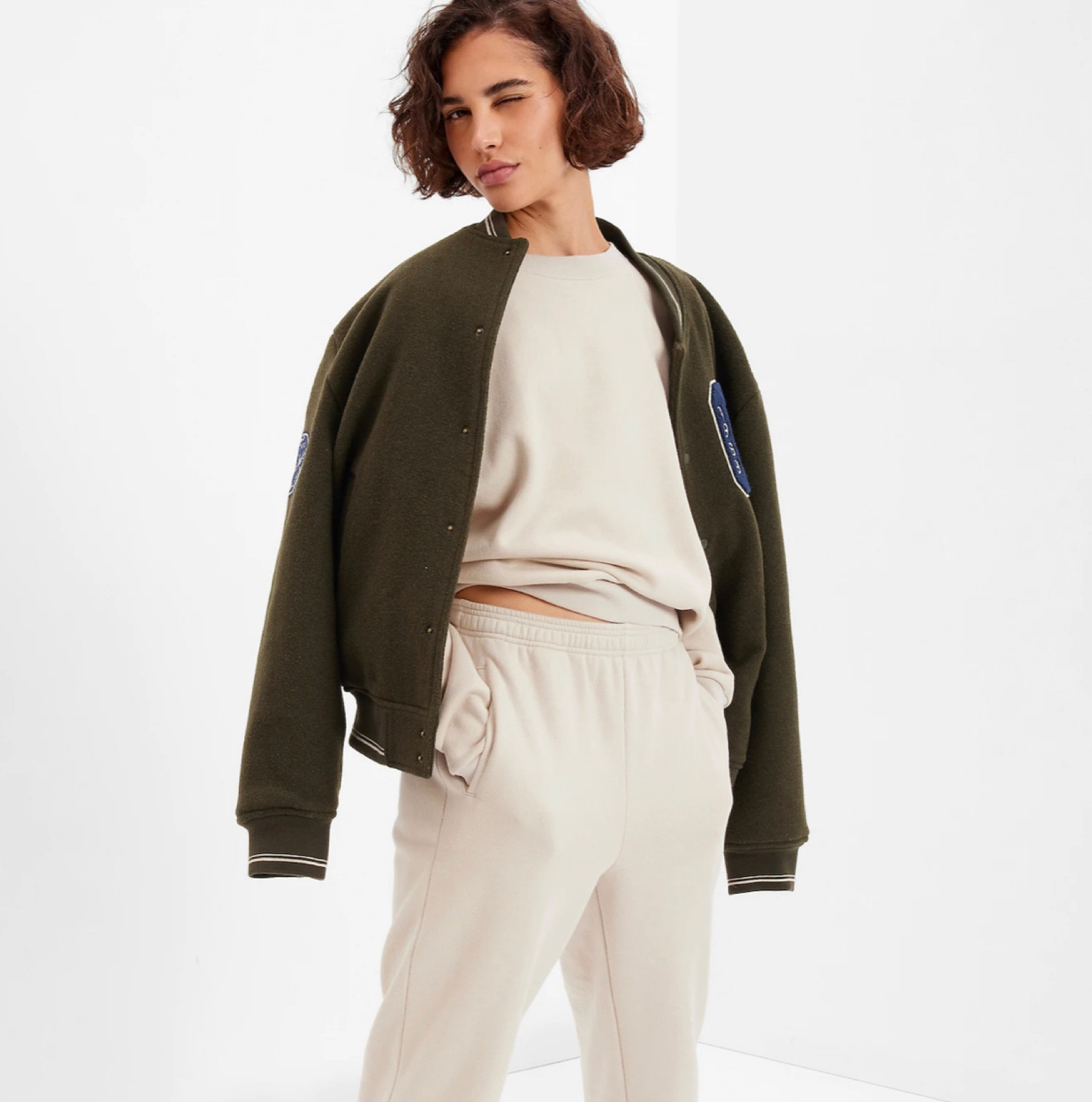 Vintage Soft Raglan Sweatshirt in Moonstone Beige - joggers sold separately #hocwinter