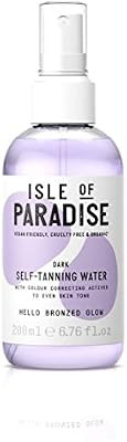 Isle of Paradise Self-Tanning Water Tanner Dark - Bronzed Glow Full Size | Amazon (US)