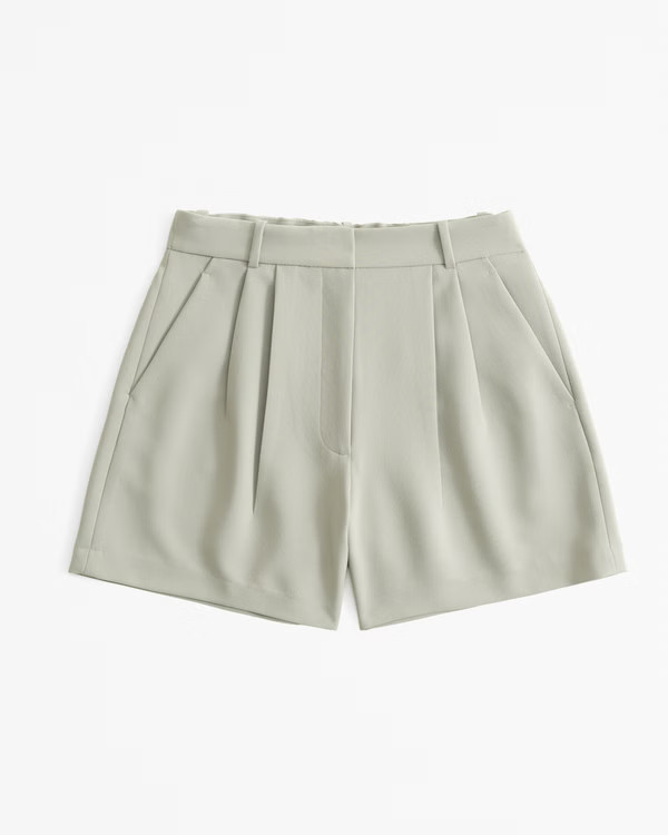 Curve Love A&F Sloane Tailored Short | Abercrombie & Fitch (US)