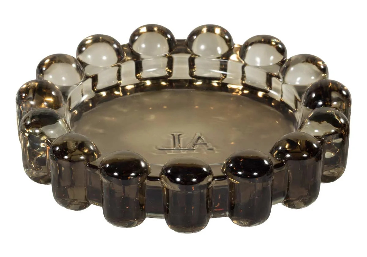Alice Lane Original Bubble Candle Dish Large – Amber – Chic Glass Candle Dish for Home Decor ... | Walmart (US)