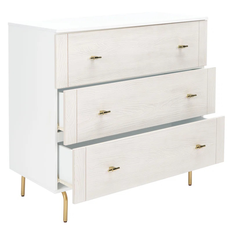 Mettler 3 Drawer Dresser | Wayfair North America