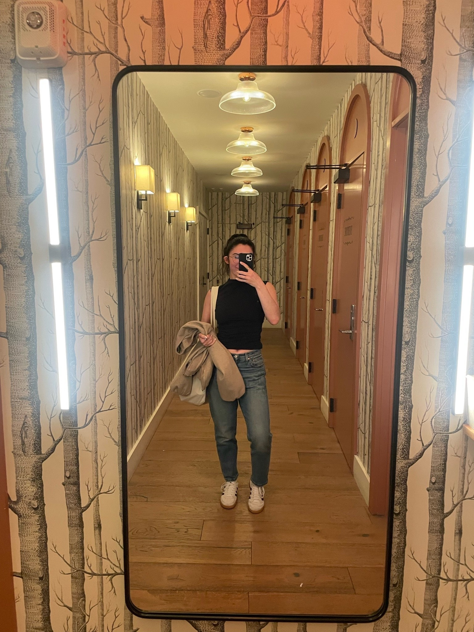 Out to a casual dinner meet up! 

My first levi’s. Perfect for petite because they are cropped jeans. 

Top: size small 
Jeans: 27

#LTKxAbercrombie #LTKdayinmylife #LTKootd