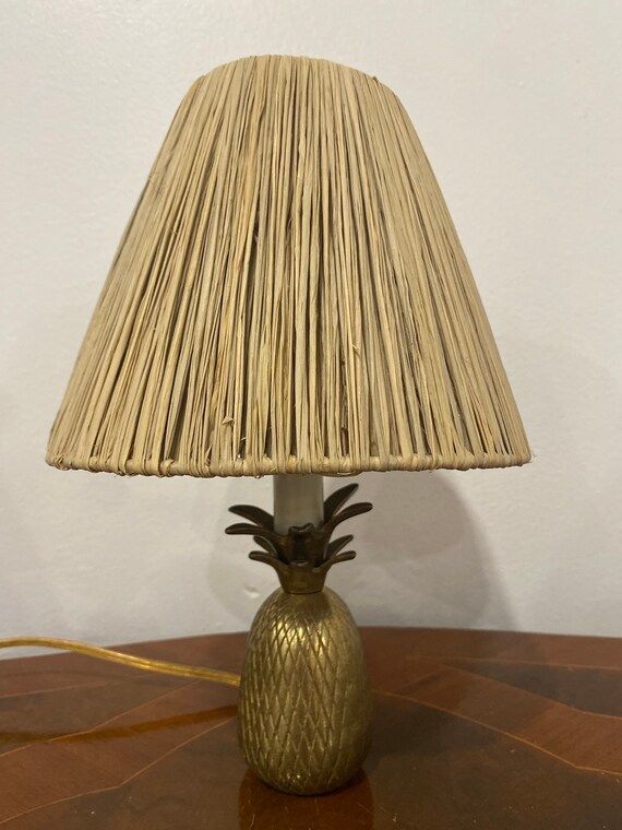 Vintage Mini Pineapple Lamp | Etsy | Etsy (US)