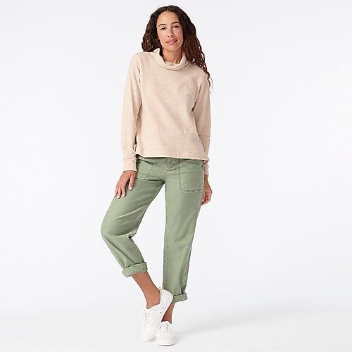 Vintage cotton terry turtleneck | J.Crew US