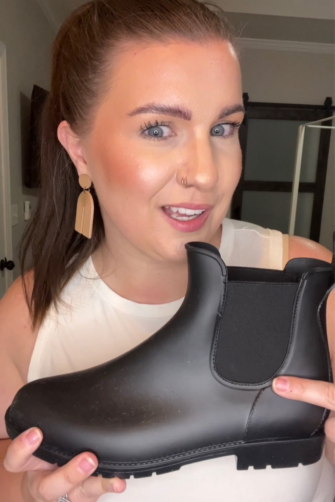 Waterproof Chelsea style boots 