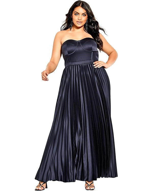 Women's Pleat Desire Dress | Amazon (US)