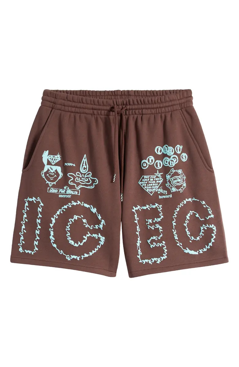 Flavors Graphic Sweat Shorts | Nordstrom