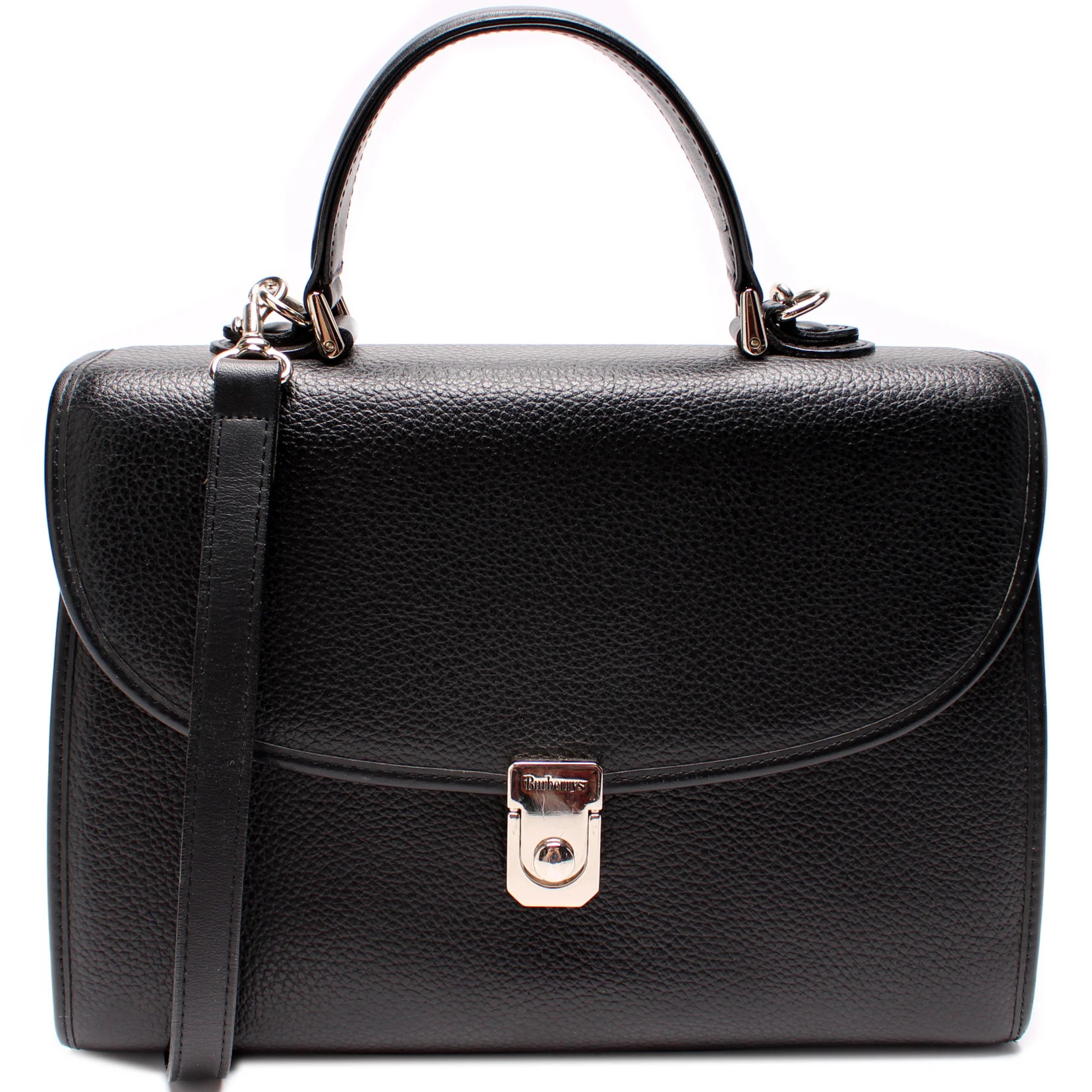 Top Handle Leather Shoulder Bag Vintage | Keeks Designer Handbags