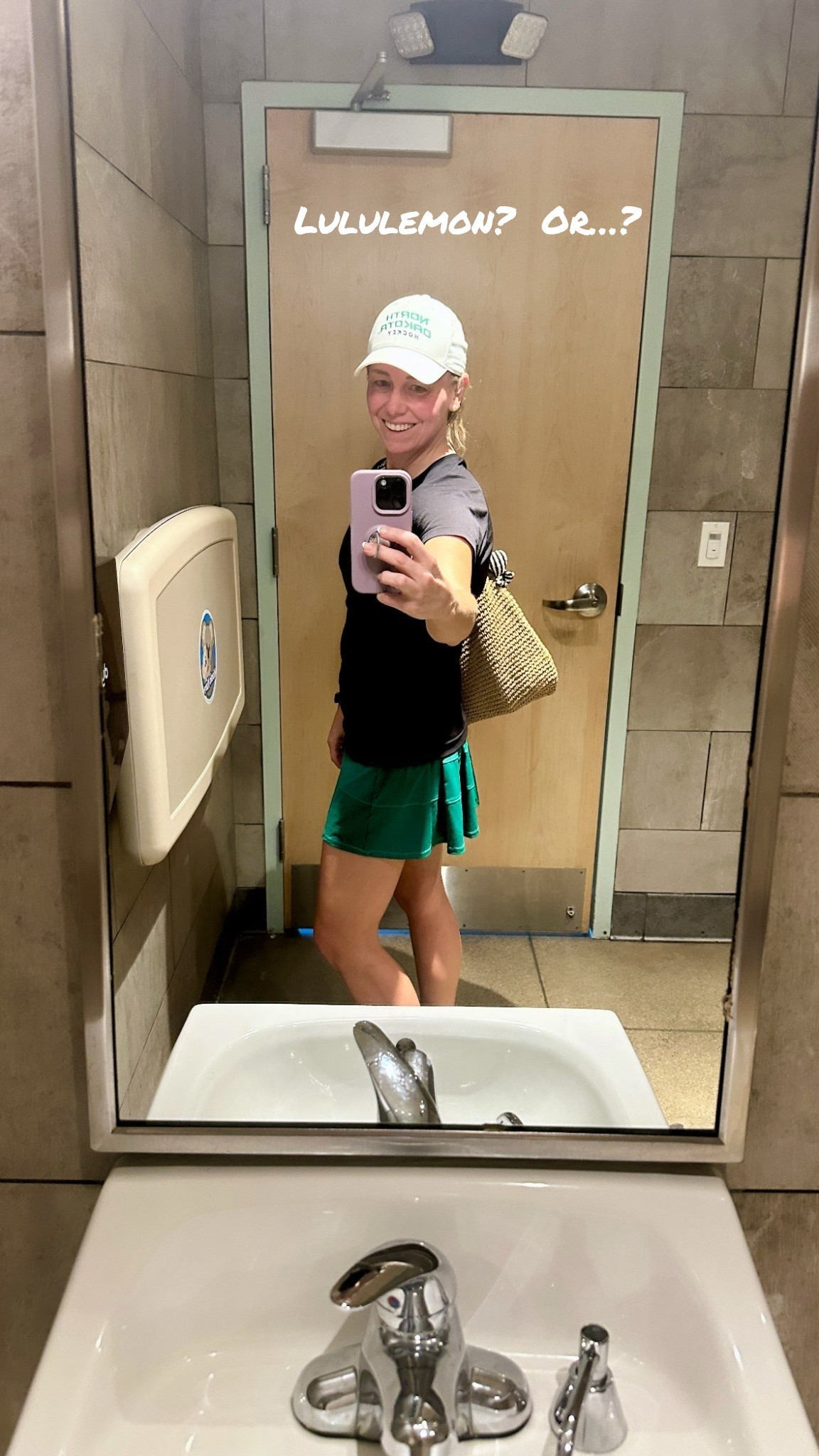 Someone told me yesterday “I love all your Lululemon” 

I didn’t correct her that it was only half right.  

This is my summer uniform for the most part.  

I size up on the shirts as I prefer a looser fit.  

Skort is true to size and I’ve linked the actual and the dupe version here.  

I have both and the Lululemon fabric is lighter but both are great!  

This is usually paired with my favorite cushioned flip flops or tennis shoes.  

#LTKFindsUnder50 #LTKActive #LTKSummerEdit