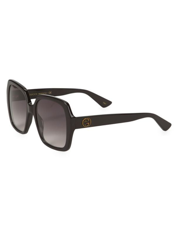 Gucci 54MM Oversized Square Sunglasses on SALE | Saks OFF 5TH | Saks Fifth Avenue OFF 5TH