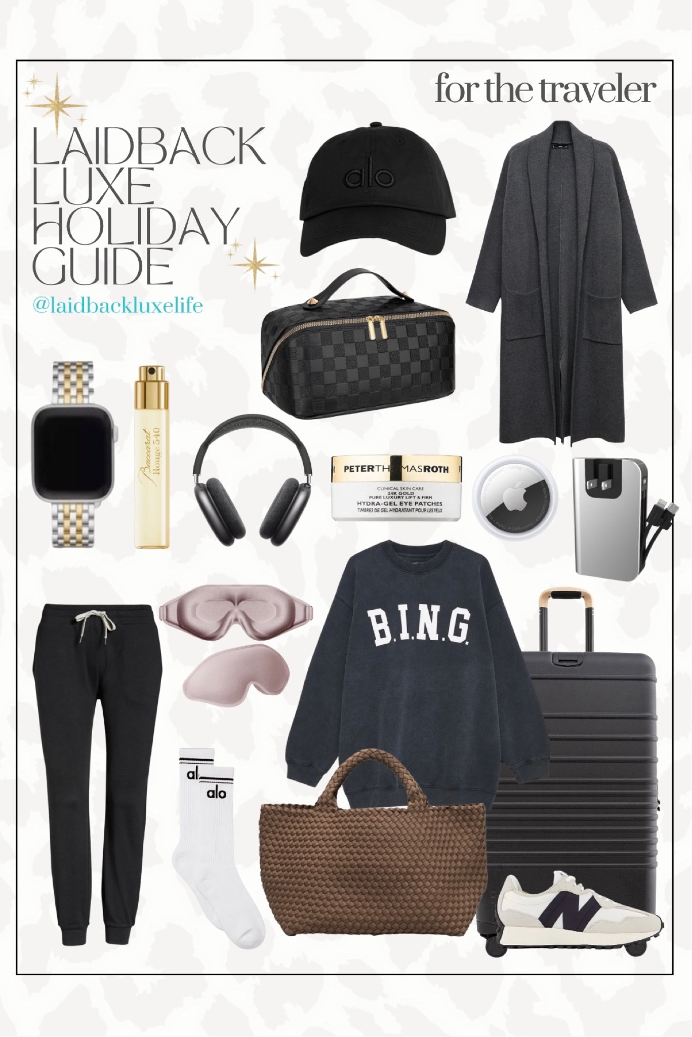 Laidback Luxe Holiday Gift Guide ✨ gifts for her, gift ideas, travel gift, gifts for the traveler, travel outfit, airport outfit, LaidbackLuxeLife

Follow me for more fashion finds, beauty faves, lifestyle, home decor, sales and more! So glad you’re here!! XO, Karma

#LTKHoliday #LTKCyberWeek #LTKGiftGuide