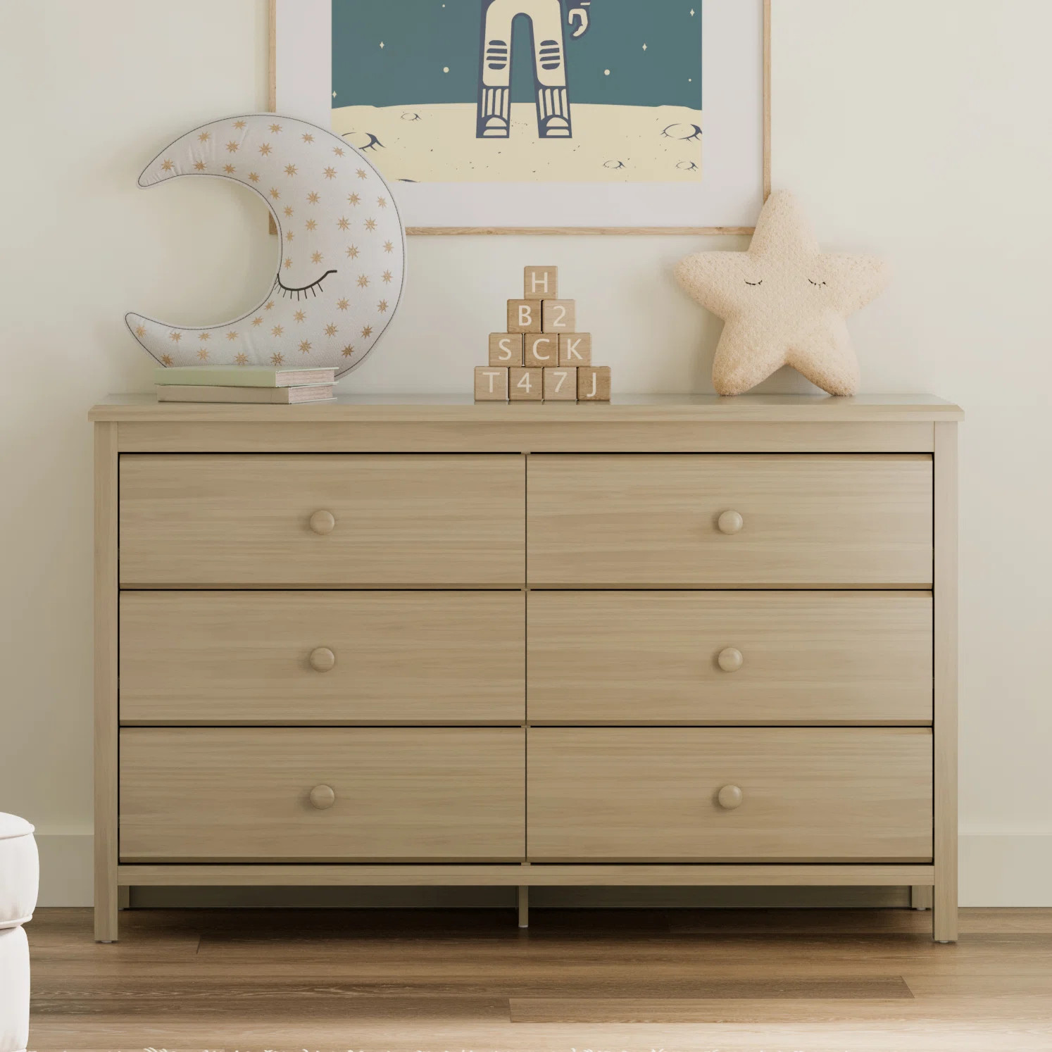 Storkcraft Alpine 6 Drawer Double Dresser & Reviews | Wayfair | Wayfair North America