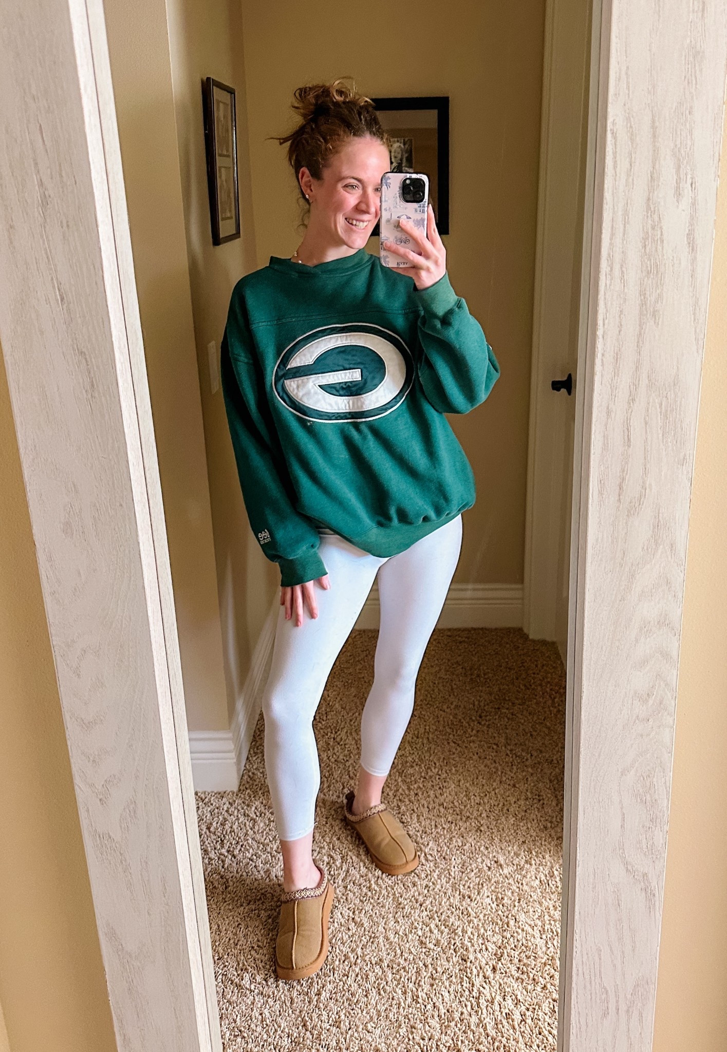 Happy Sunday!! Up in Wisconsin means we’re repping the Packers today!! Go Pack go!! 🏈💚

#LTKootd
