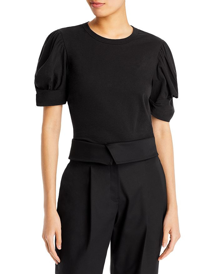 Karina Puffed Sleeve Top | Bloomingdale's (US)