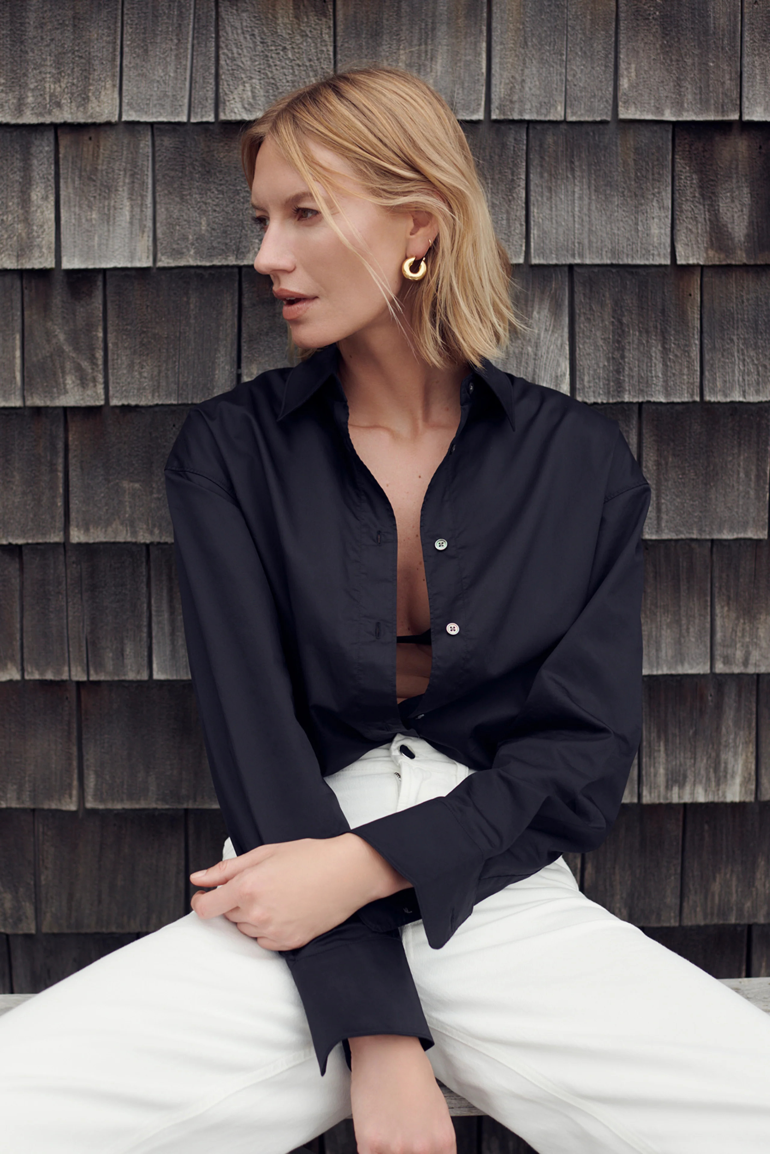 The Everything Shirt in Black | Sold Out NYC