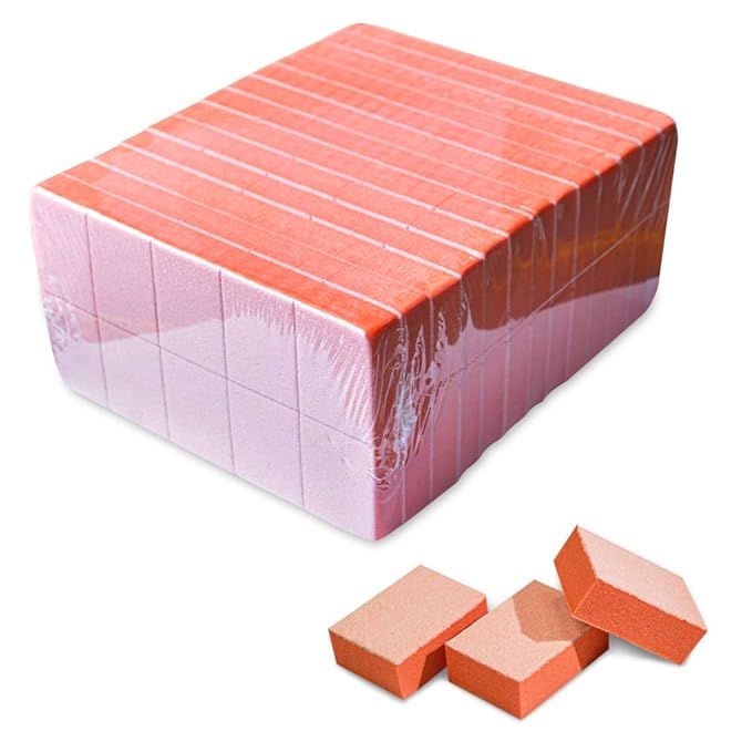 Amazon.com : Karlash Nail Mini Orange Buffer Block File 80/100 Grit 2 Sided (130 Count) : Beauty ... | Amazon (US)