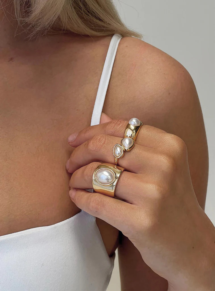 So With That Ring Pack Gold | Princess Polly US