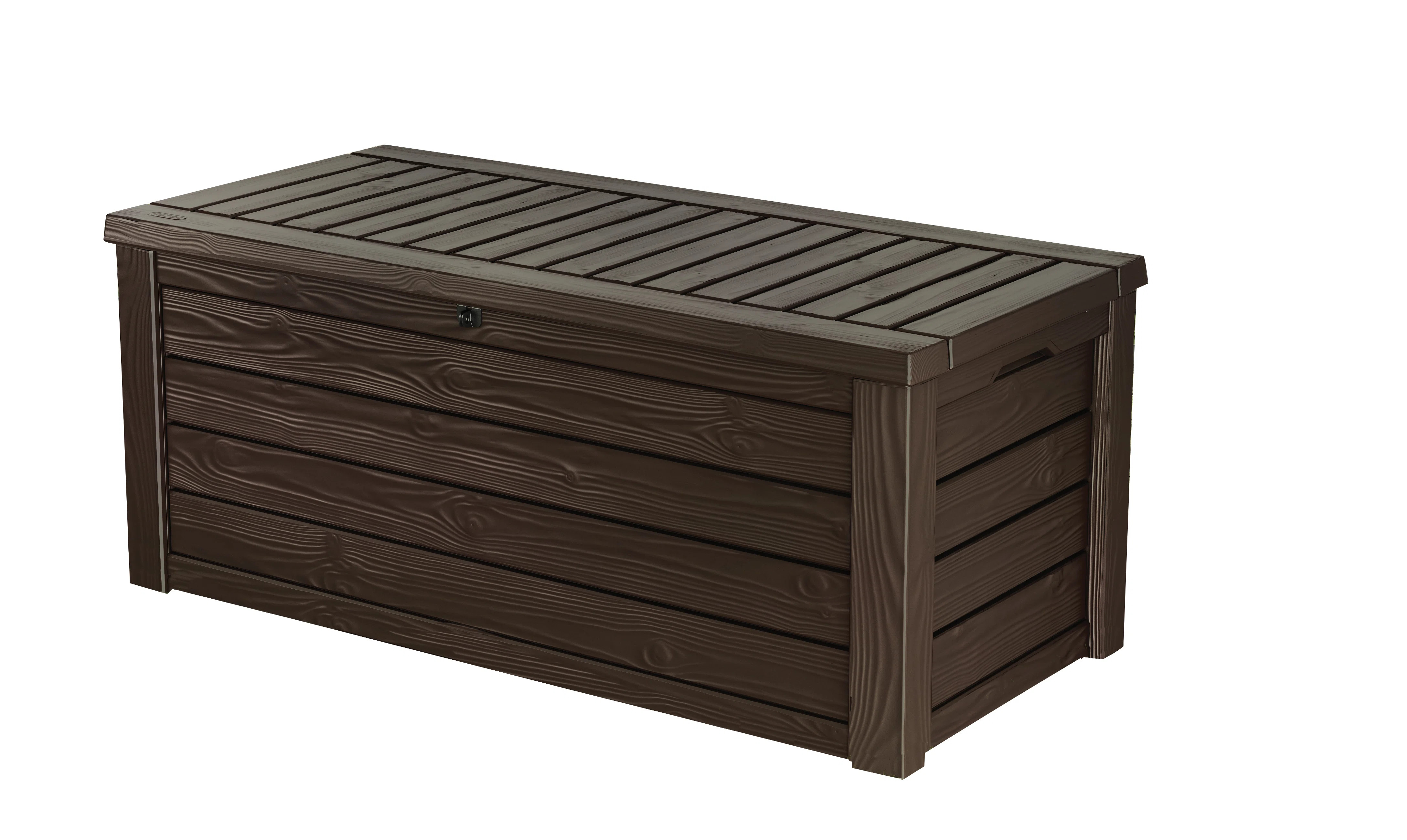 Keter Westwood 150 Gallon Large Durable Resin Outdoor Storage and Organization Deck Box For Patio... | Wayfair North America