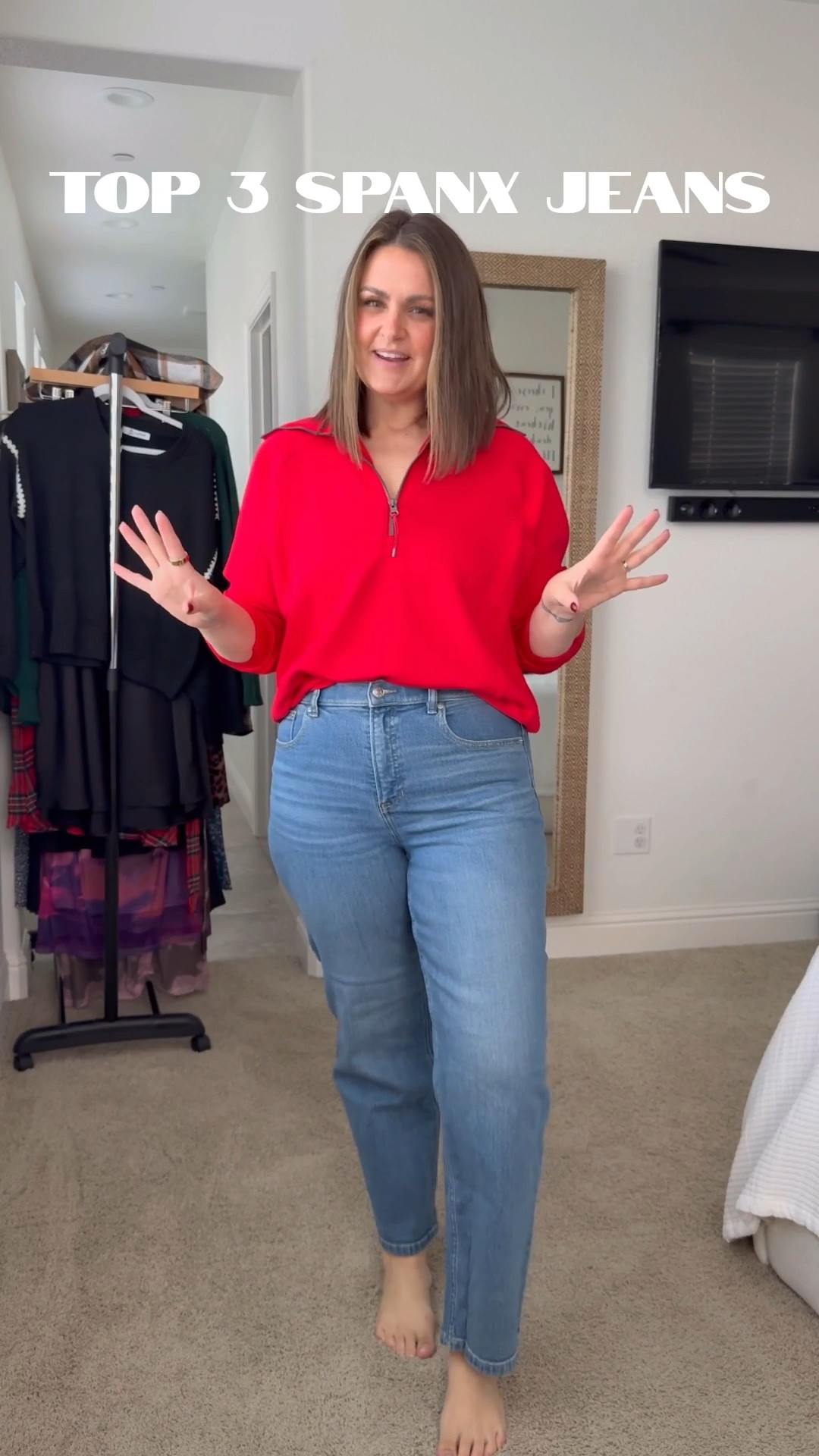 Top 3 pairs of Spanx jeans on sale!

Wearing a large in all! (Regular length - I’m 5’8)

Denim, wide leg jeans, straight leg jeans, barrel leg jeans, midsize, curvy denim, Courtney Hamiltonn

#LTKSaleAlert #LTKMidsize