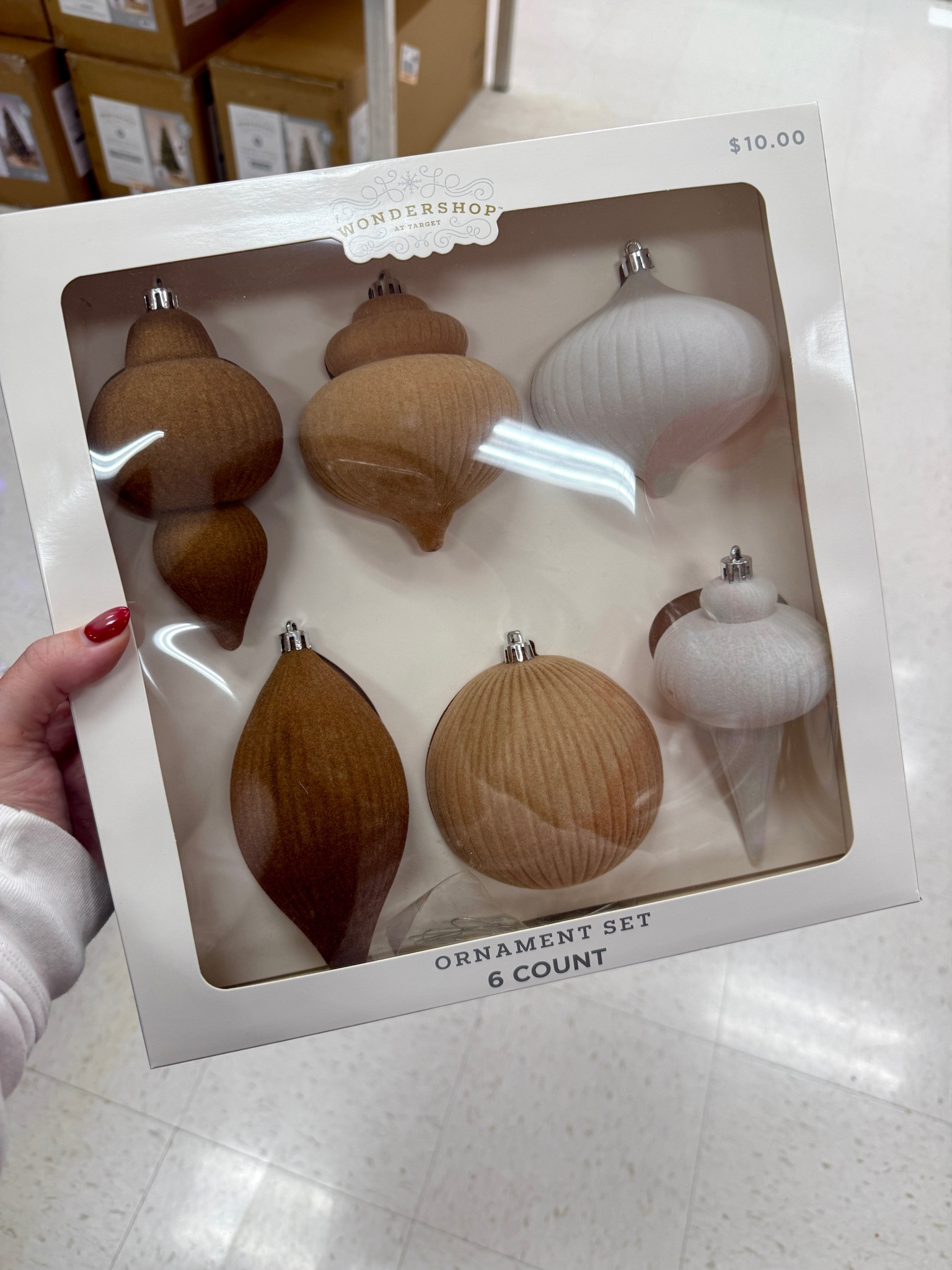 Flocked / velvet Christmas ornaments at Targett

#LTKCyberWeek #LTKHoliday #LTKSeasonal