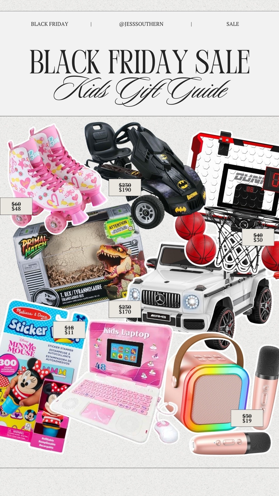 Black Friday gift guide for the little ones! ✨
From cozy favorites to fun finds they’ll actually use, everything is on major sale 🎁🛍️
Snag the cutest deals before they’re gone!

#LTKSale #BlackFridayDeals #KidsGifts #HolidayShopping 

#LTKCyberWeek #LTKGiftGuide #LTKHoliday