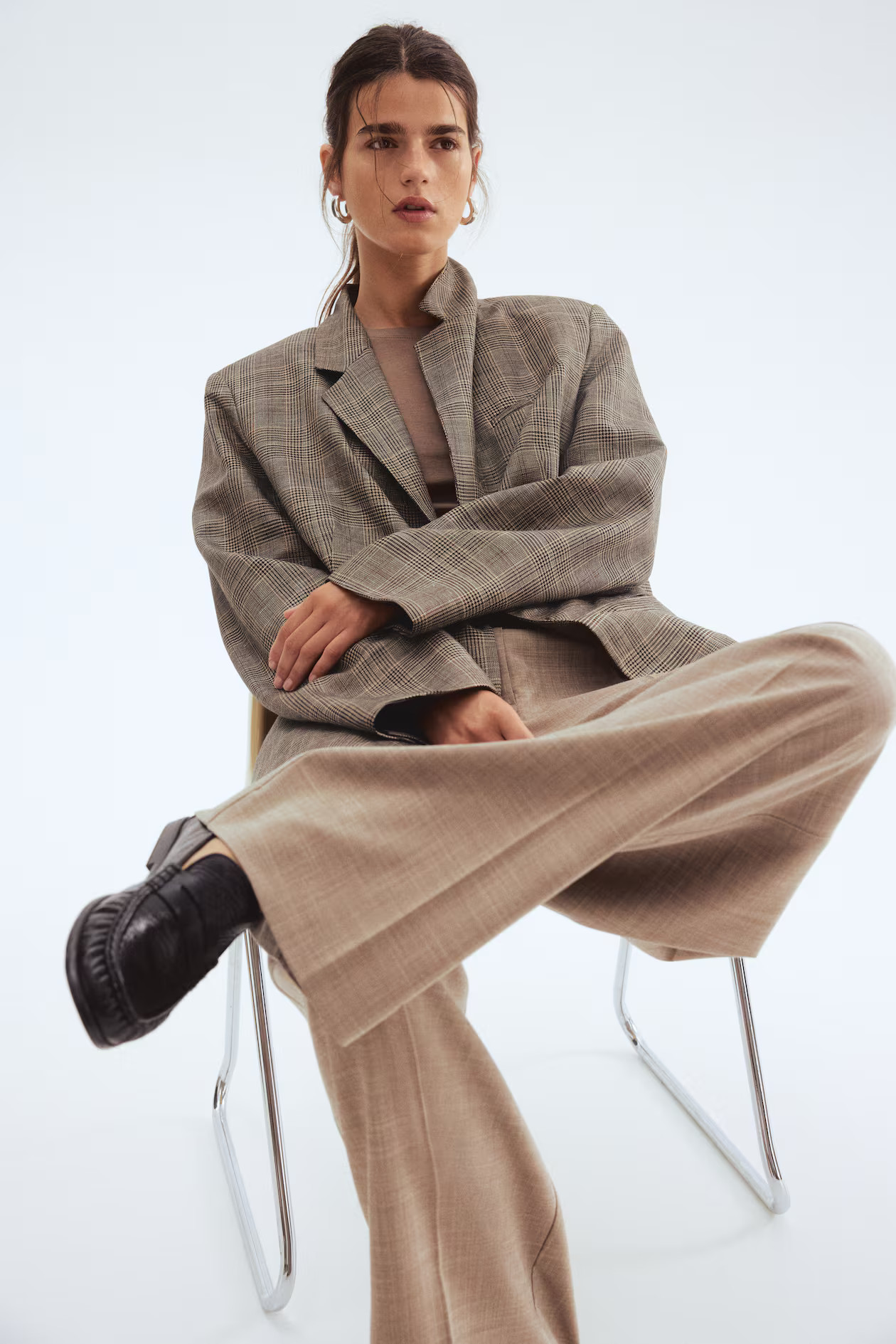 Linen-blend blazer | H&M (UK, MY, IN, SG, PH, TW, HK)