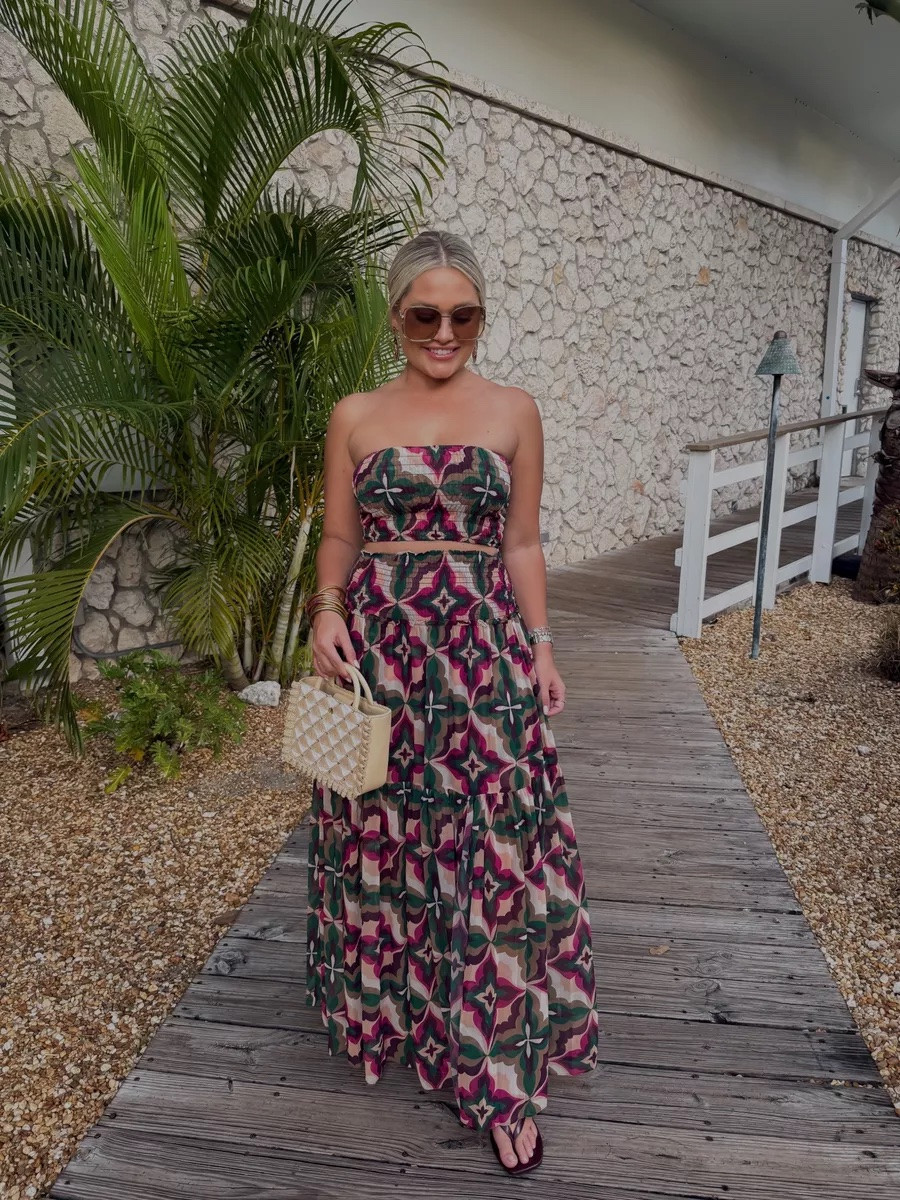 Printed two piece set perfect for vacation 

#LTKootd #LTKgrwm