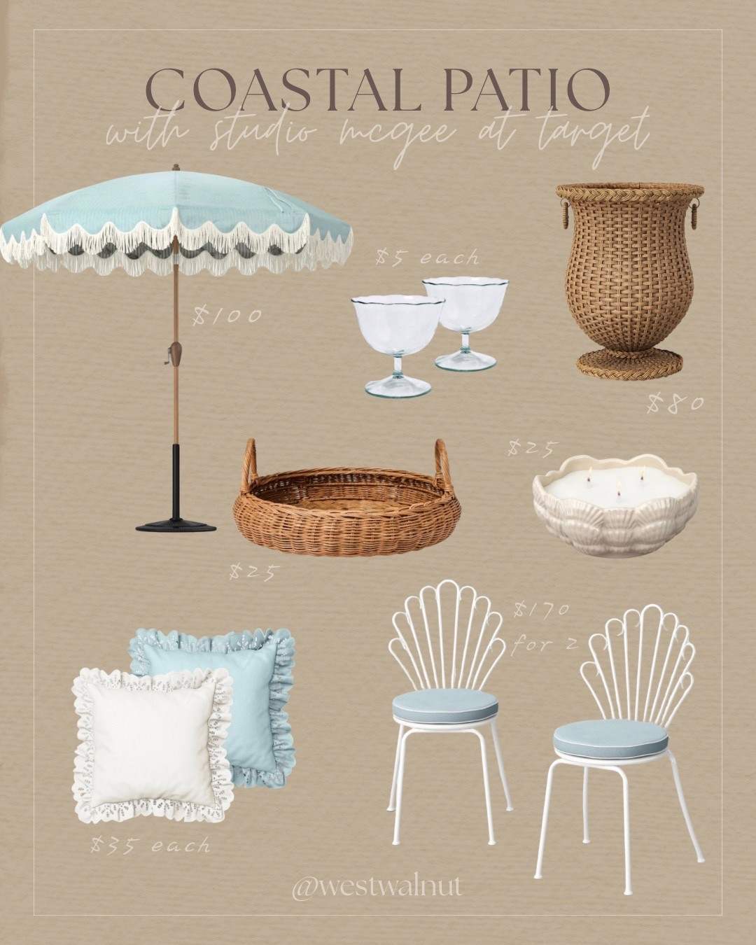 I’m loving the new summer collection at Target from Threshold designed with Studio McGee! All the pieces have a modern, coastal feel and everything in the collection is budget friendly! These are some of my favorite affordable pieces, but there are plenty more where these came from! 🌊🐚

#affordabledecor #patiodecor #coastalpatio

#LTKHome